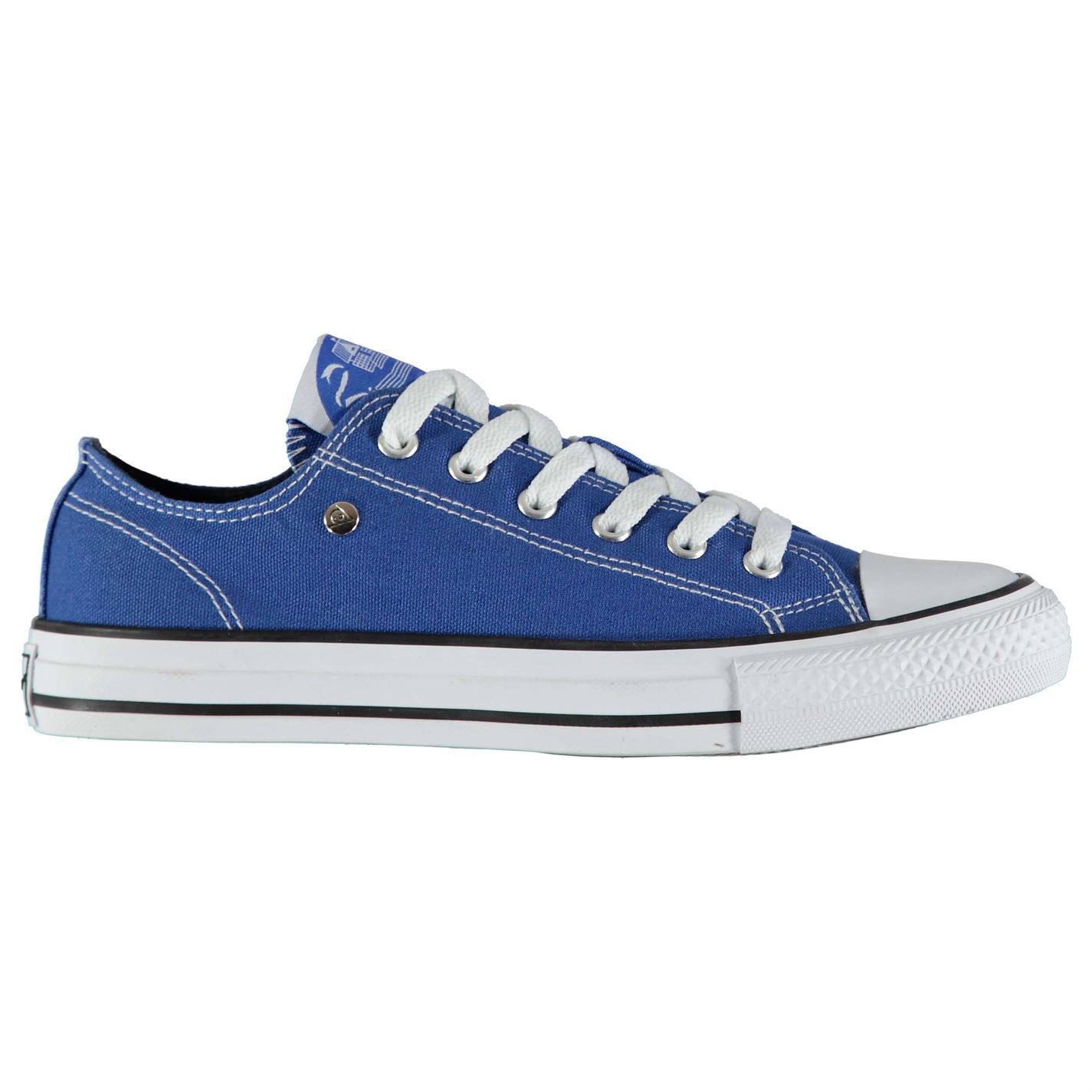 Dunlop mens canvas sales low top trainers