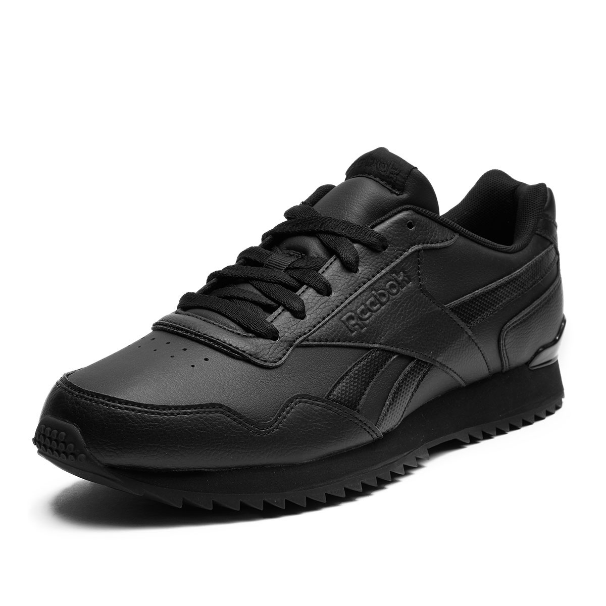 reebok royal glide ripple clip black