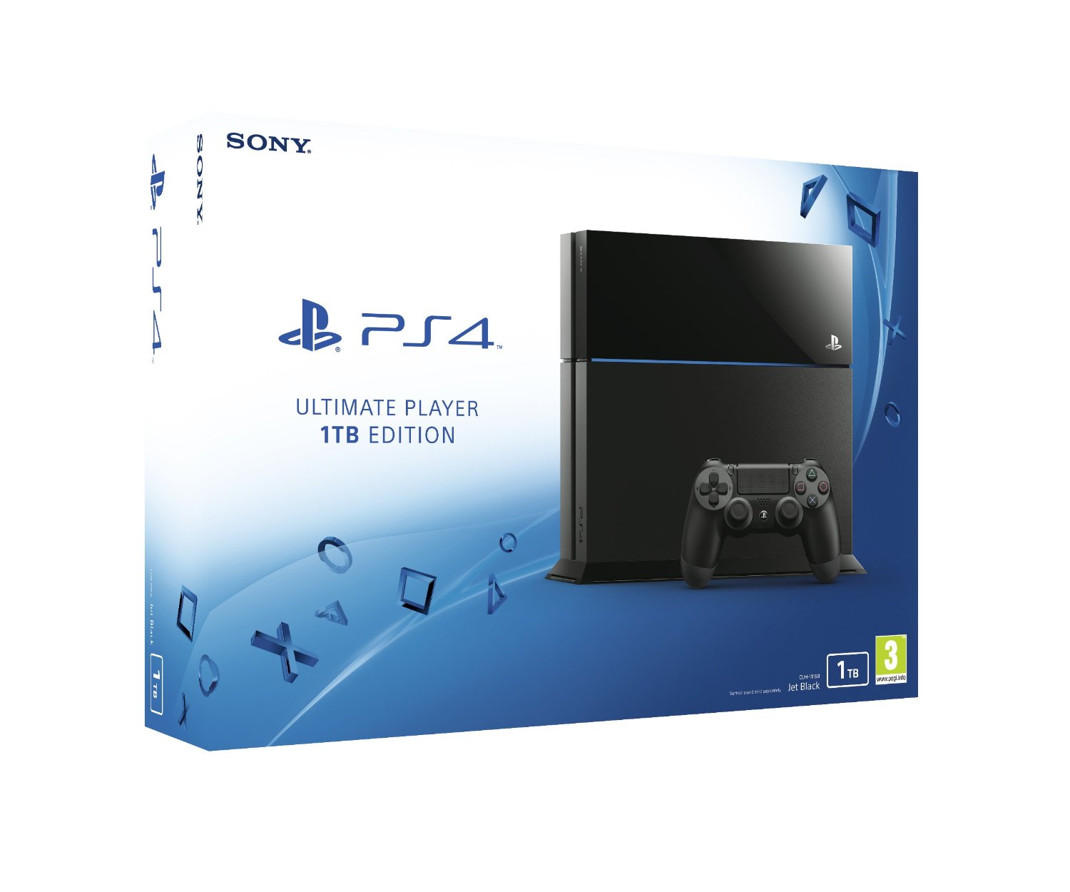Конзола Sony PlayStation 4 PRO, 1TB + Extra контролер DS4v2, Черни - eMAG.bg