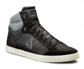 Le Coq Sportif Portalet Mid Craft Lea Black