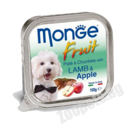 Monge Fruit Lamb & Apples - Терин за кучета с агнешко и ябълка