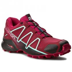 Обувки SALOMON - Speedcross 4 W 393439 Tibetan Red/Sangria/Black