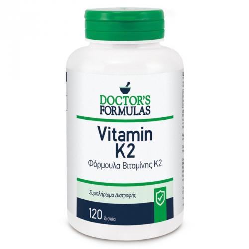 ДОКТОРС ФОРМУЛАС ВИТАМИН К 2 120 ТАБЛЕТКИ / DOCTOR'S FORMULAS VITAMIN ...