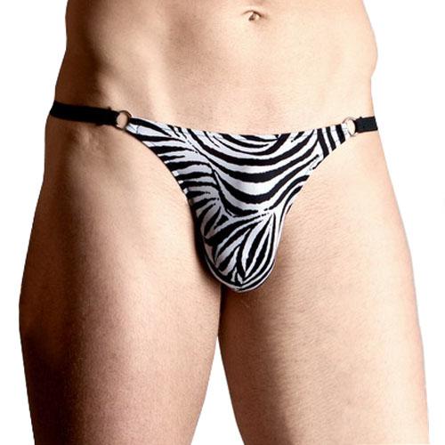 Трусы Мужские Soft Line Collection Thong черный, S/L 4402 10 - Soft Line collection - Мужские сексуальные стринги - Купить
