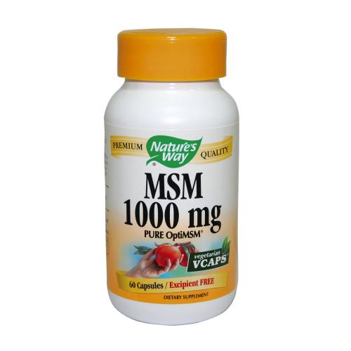 МСМ/Метилсулфонилметан Nature's Way 1000 мг х 120/200 V-капсули с цена ...