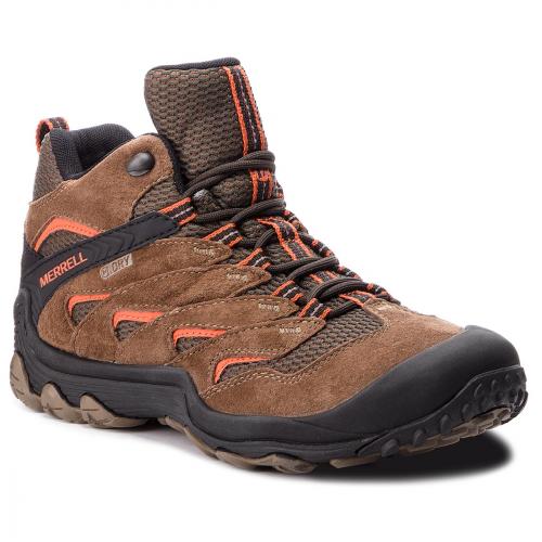 merrell chameleon 7 limit mid waterproof walking shoes mens